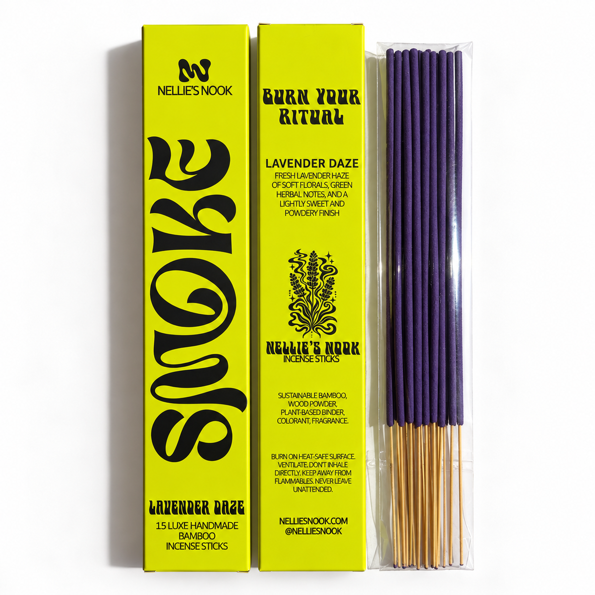 SMOKE - Lavender Daze Incense Sticks