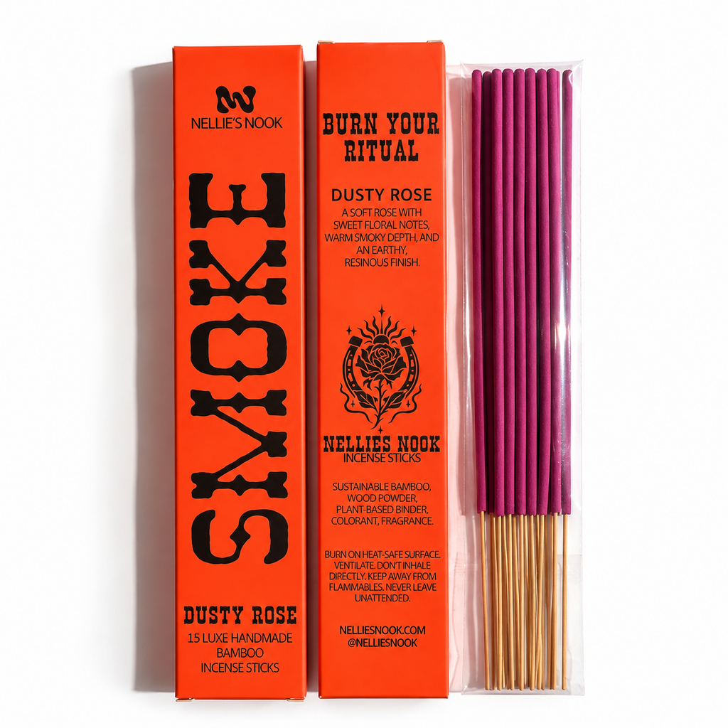 SMOKE - Dusty Rose Incense Sticks