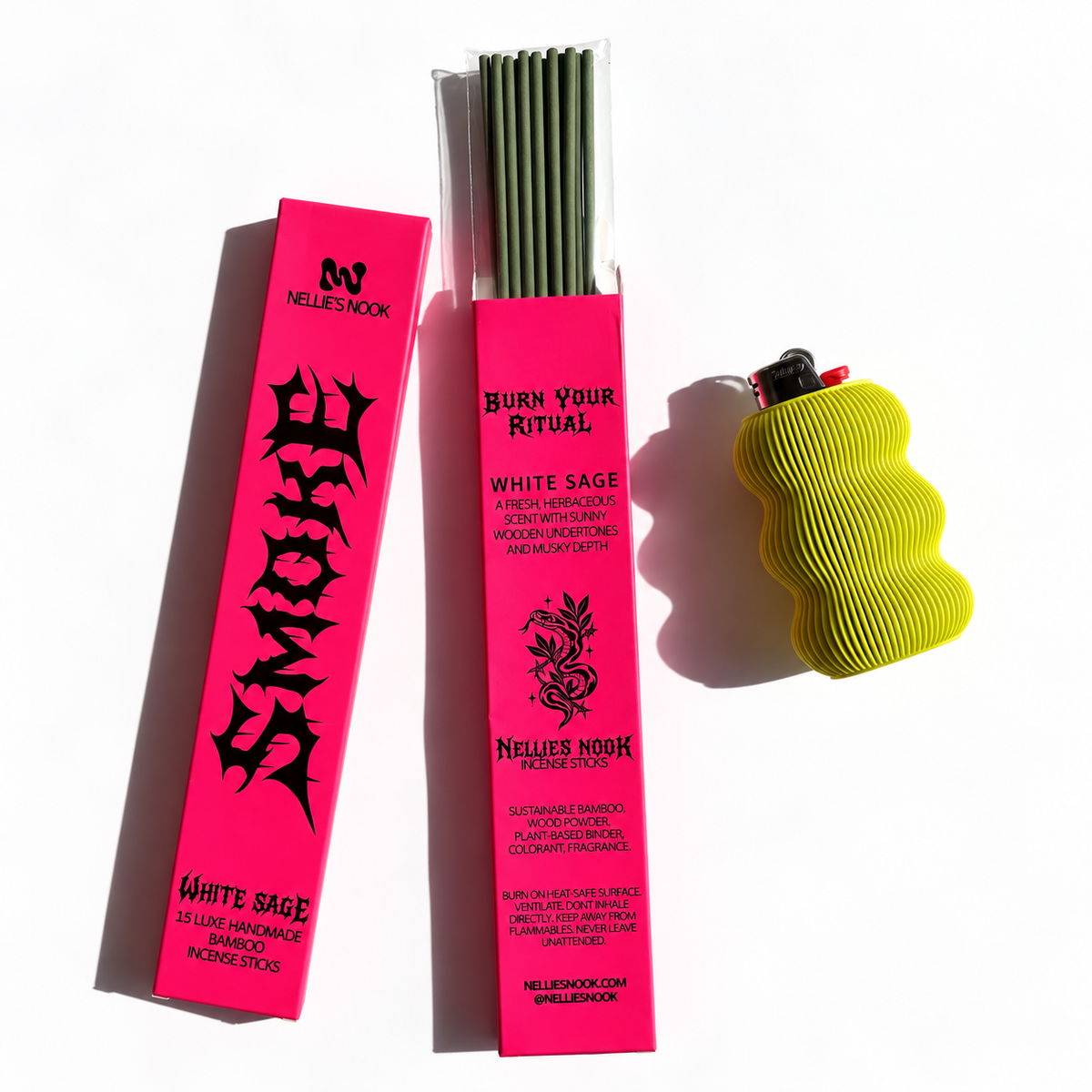 SMOKE - White Sage Incense Sticks