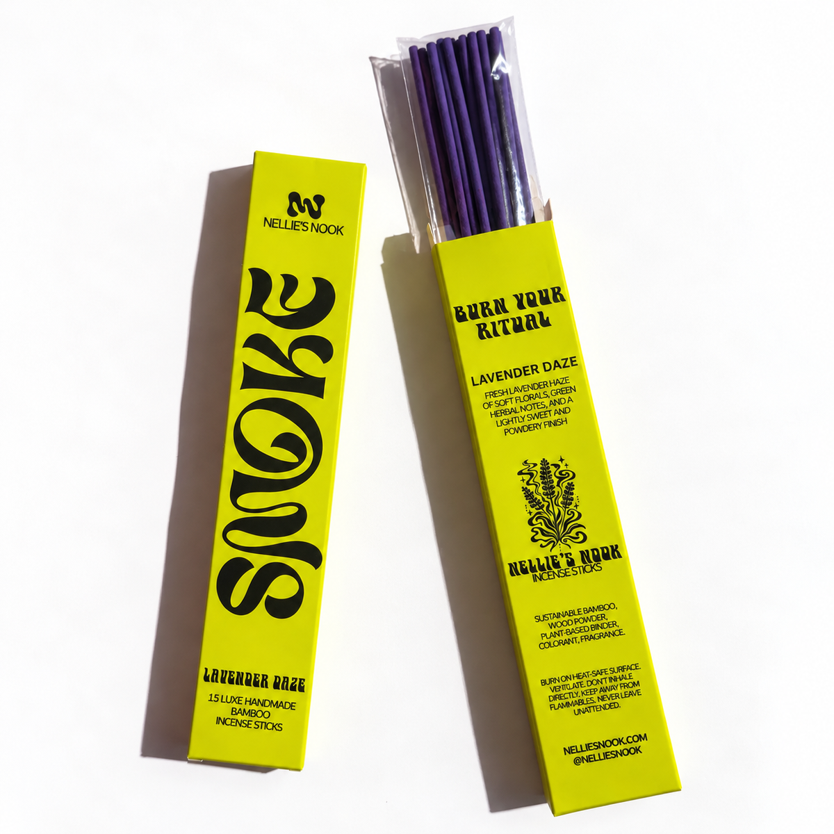 SMOKE - Lavender Daze Incense Sticks