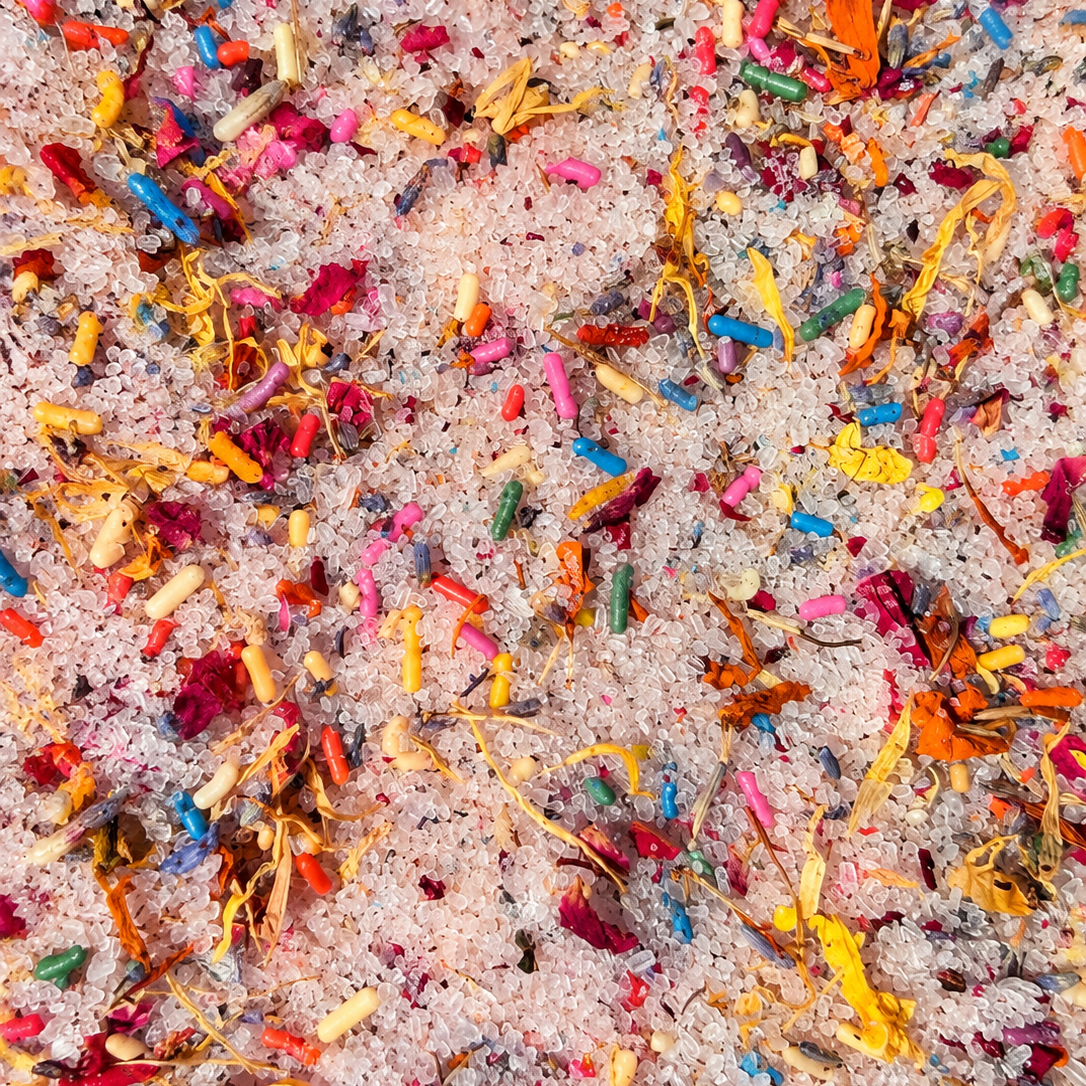 SALTY Botanical Bath Confetti - Cake Pop & Sprinkles