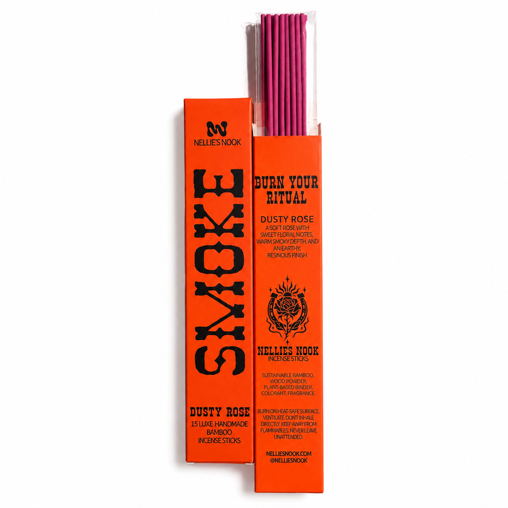 SMOKE - Dusty Rose Incense Sticks