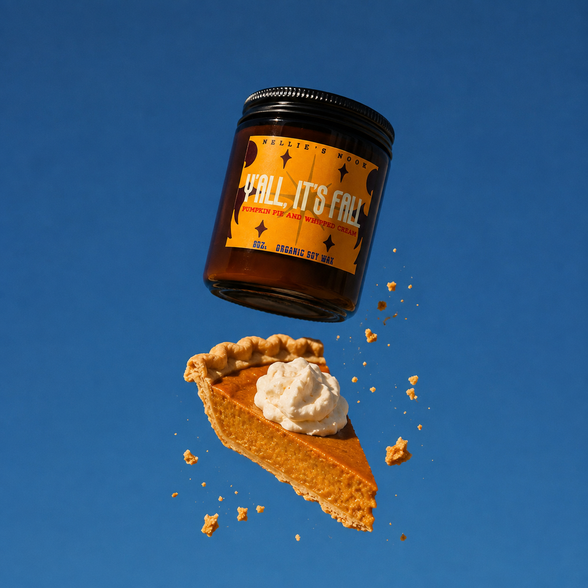 Y’all Its Fall, Pumpkin Pie and Whipped Cream