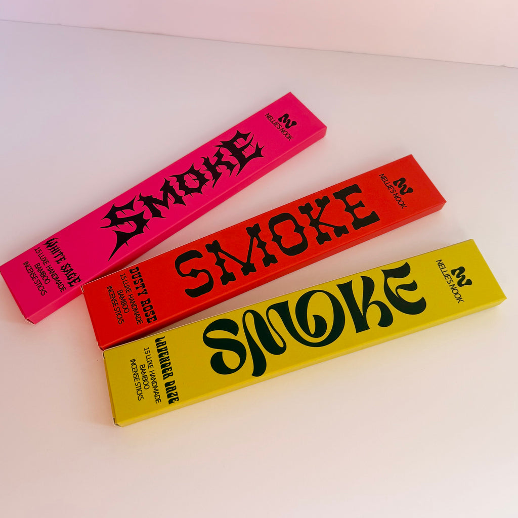 SMOKE - Dusty Rose Incense Sticks